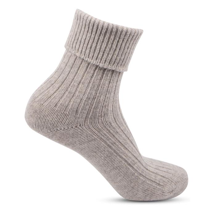 totes toasties® Ladies Cashmere Blend Socks Mink Extra Image 3